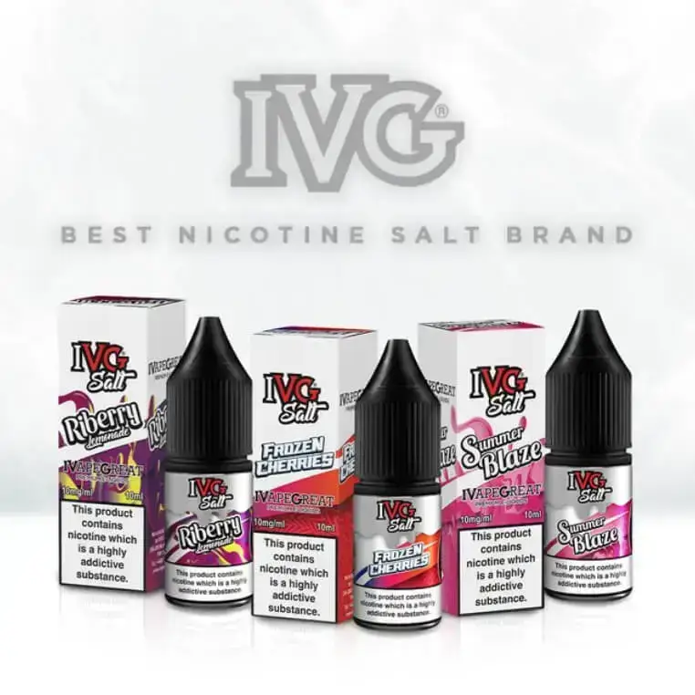 Líquidos Cigarrillos Electrónicos I VG Salt